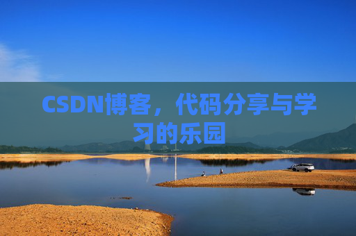 CSDN博客，代码分享与学习的乐园